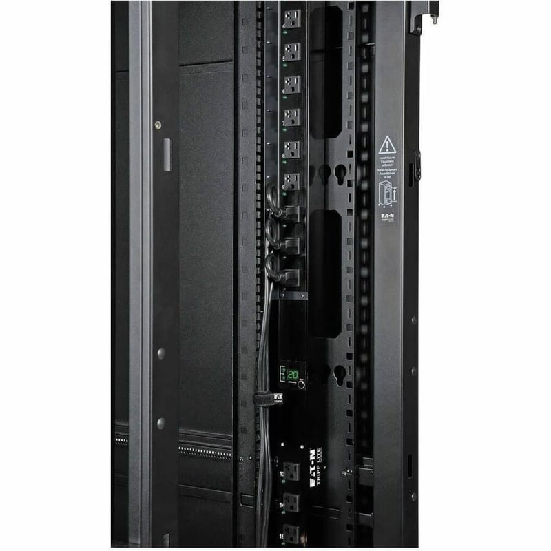Tripp Lite by Eaton 52U SmartRack Deep Server Rack - 42 in. Depth Doors and Side Panels Included - Thumbnail 3
