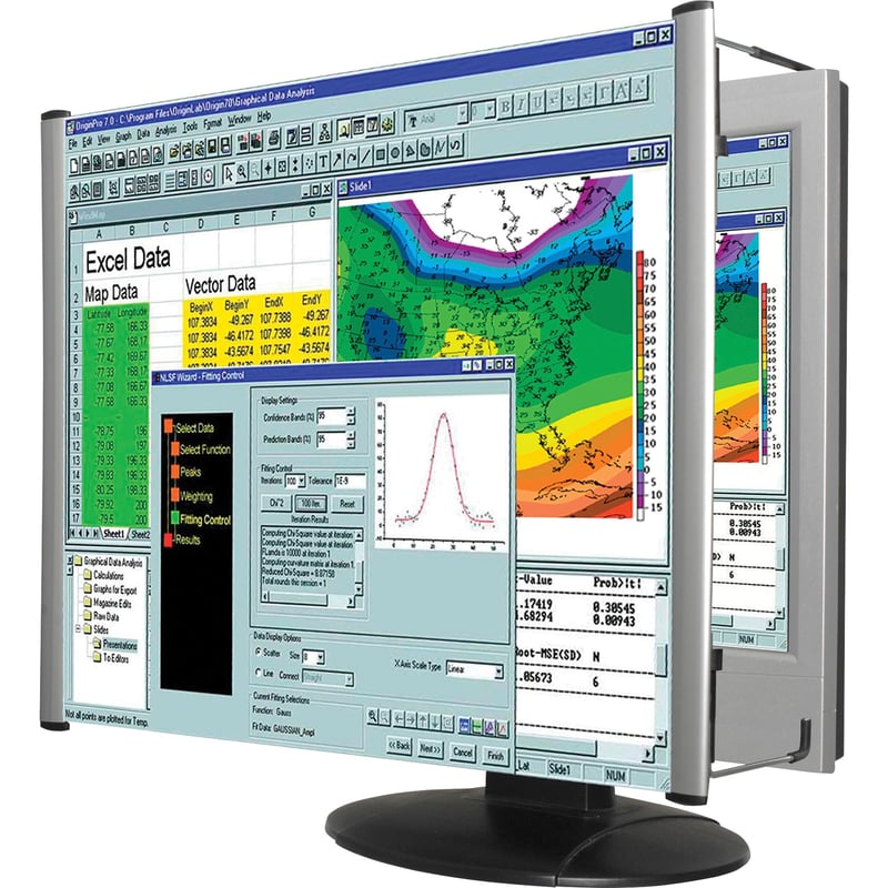 Kantek Lcd Monitor Magnifier Fits 24in Widescreen Monitors - Thumbnail 1