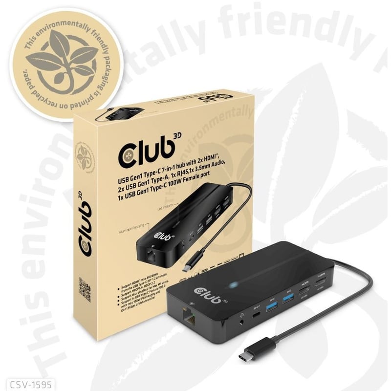 Club 3D Docking Station - Thumbnail 3