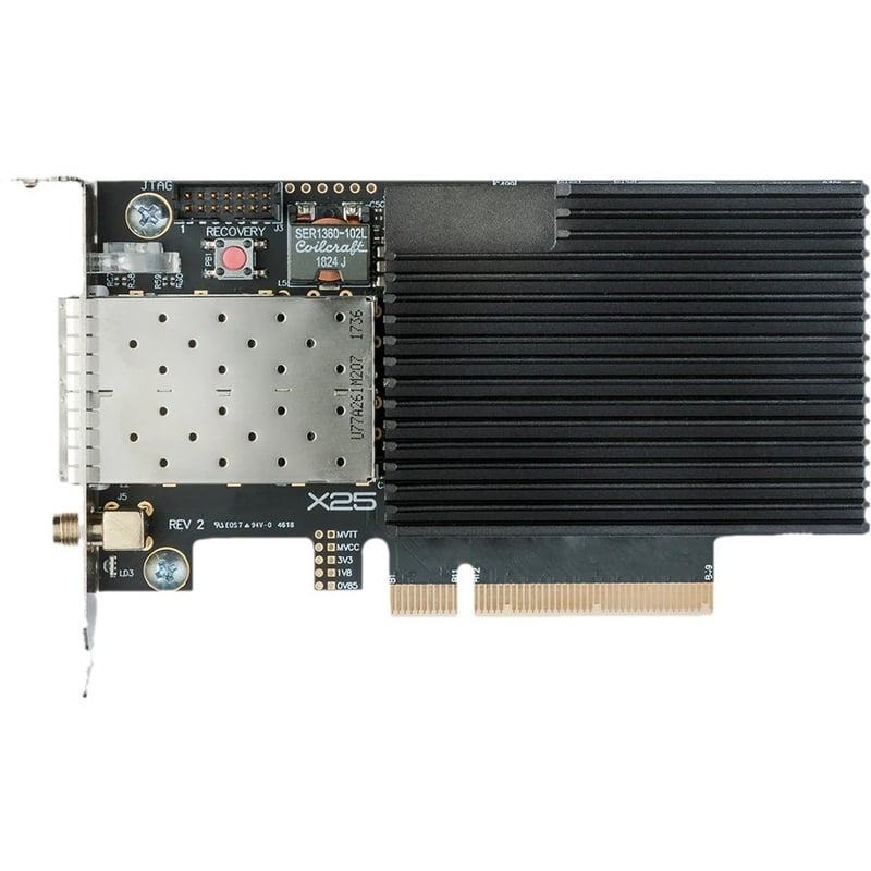 NEXUS X25 2-PORT SFP28 SMARTNIC (2-CHANNEL), KU3P FPGA