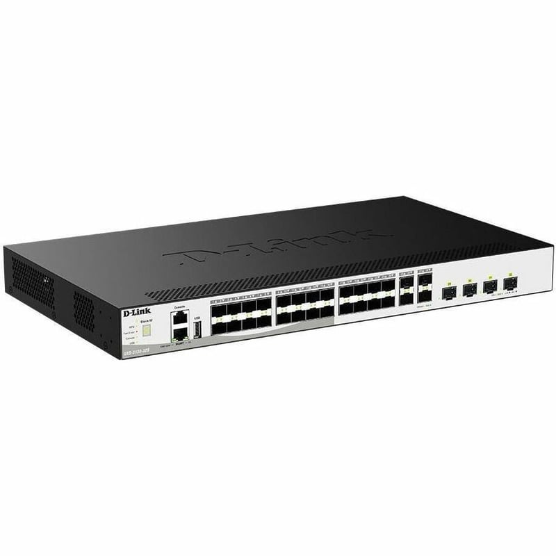 28 PORT SFP+ SWITCH FULLY MANAGED 24 X 10G SFP+ 4 X SFP28 - Thumbnail 2