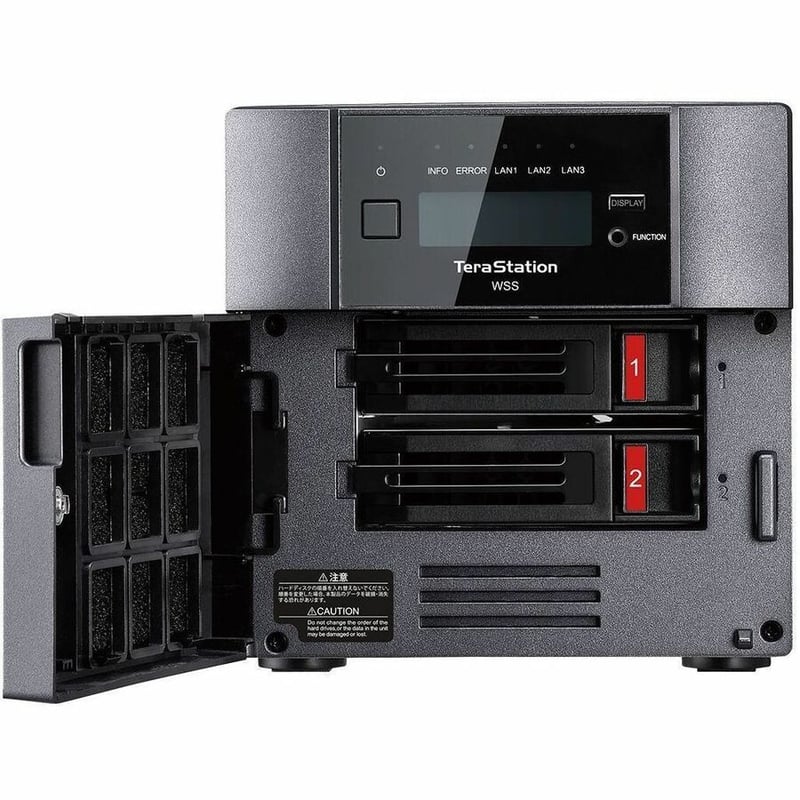 TERASTATION 5220DN 4TB 2-BAY WS IOT 2025 WORKGROUP 2X2TB NAS HD - Thumbnail 3