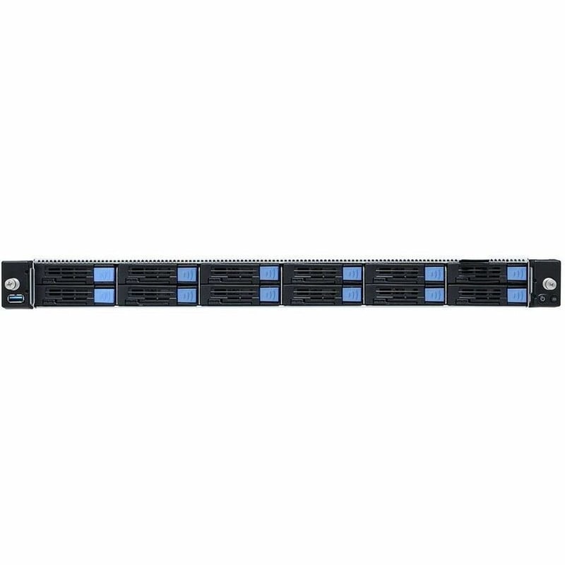 Mitac Transport CX GC68A-B8036 Barebone System - 1U Rack-mountable - Socket SP3 - 1 x Processor Support - Thumbnail 2