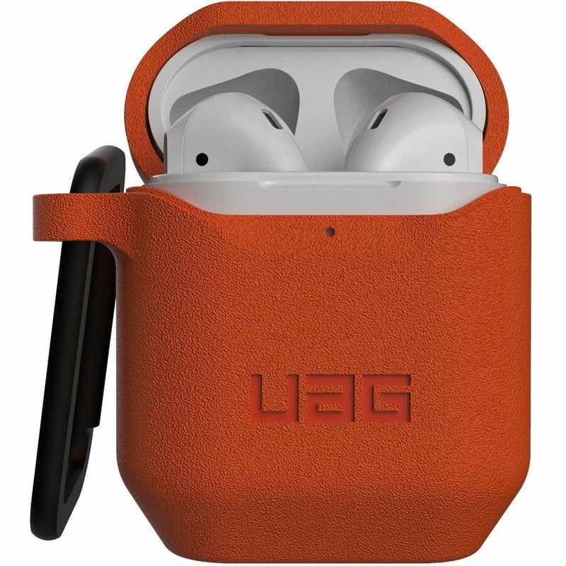 Urban Armor Gear Standard Issue Carrying Case Apple AirPods, AirPods (Gen 2) - Orange - Thumbnail 5