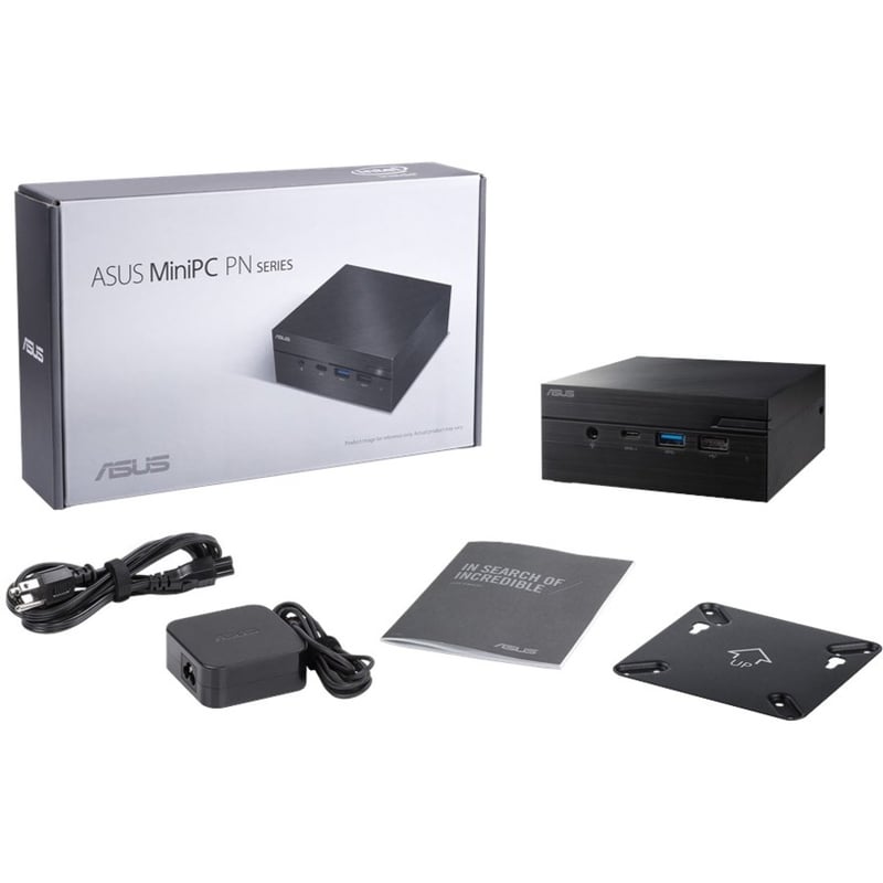 Asus miniPC PN60 PN60-BB3006MC Desktop Computer - Intel - Mini PC - Black - Thumbnail 1