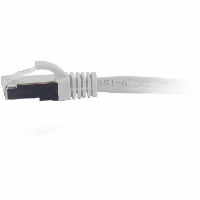 3FT/0.9M CAT6A SNAGLESS STP CABLE-WHT - Thumbnail 2