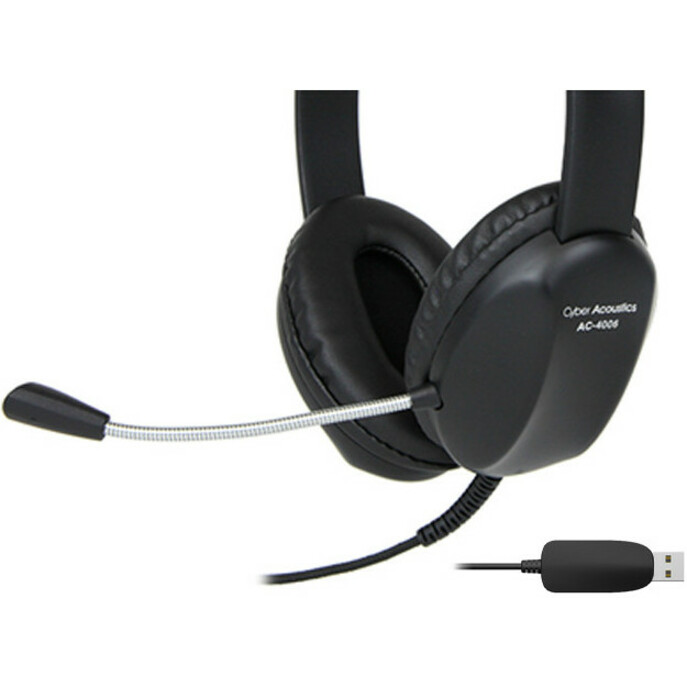 Cyber Acoustics AC-4006 USB Stereo Headset - Thumbnail 2