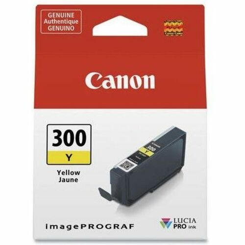 Canon LUCIA PRO PFI-300 Original Inkjet Ink Cartridge - Yellow Pack