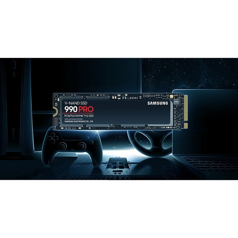 Samsung 990 PRO 1 TB Solid State Drive - M.2 2280 Internal - PCI Express NVMe (PCI Express NVMe 4.0 x4) - Thumbnail 4