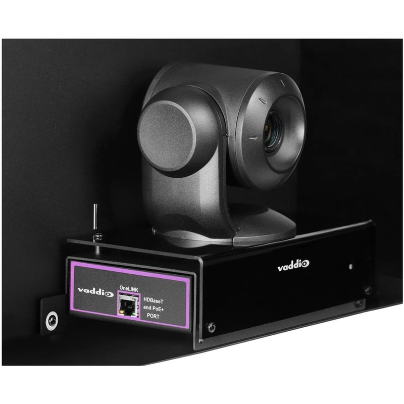 Vaddio RoboSHOT Video Conferencing Camera - 2.1 Megapixel - 60 fps - Black - USB 3.0 - TAA Compliant - Thumbnail 2