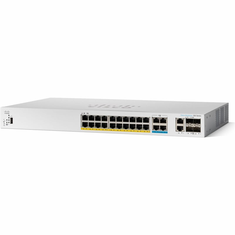 CBS350MNGD4-PRT2.5GE20-PRTGEPOE4X10GSFP+REMANUFACTURED - Thumbnail 1