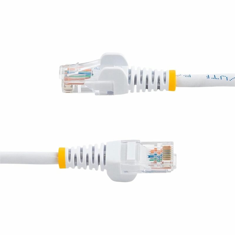 StarTech.com 25 ft White Snagless Cat5e UTP Patch Cable - Thumbnail 3