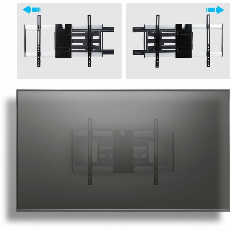 ULTRA-SLIM TV WALLMOUNT/BRACKET - FOR UP TO 65IN FLAT SCREENS TAA - Thumbnail 3