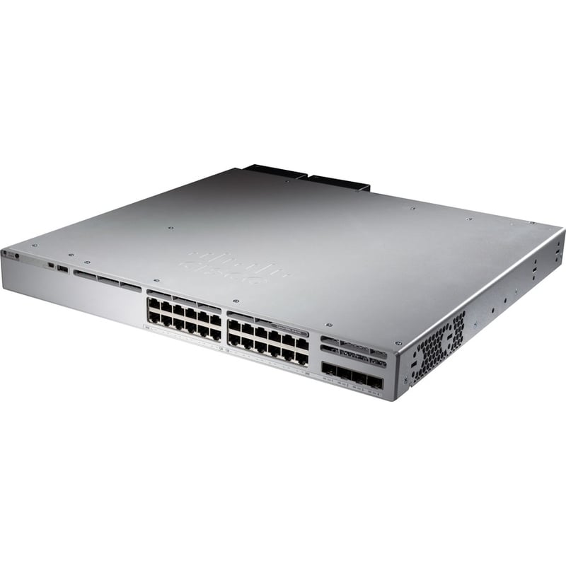 Cisco Catalyst 9300 24-port fixed Uplinks PoE+, 4X1G Uplinks, Network Essentials - Thumbnail 2
