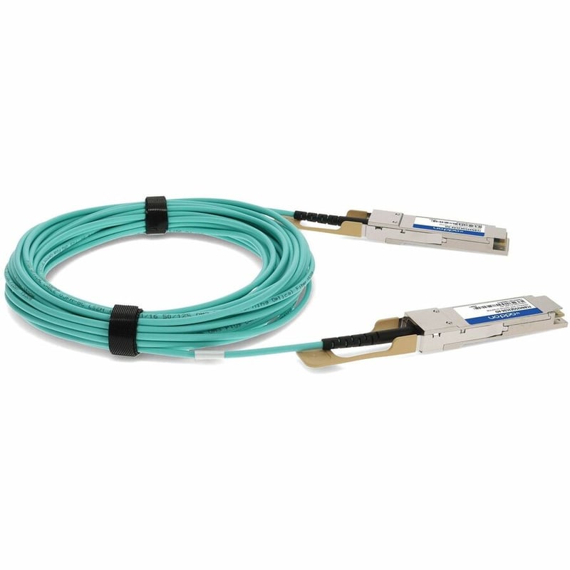 AddOn Finisar® FCBN425QE2C04 Compatible TAA Compliant 100GBase-AOC QSFP28 to QSFP28 Direct Attach Cable (850nm, MMF, 4m) - Thumbnail 5