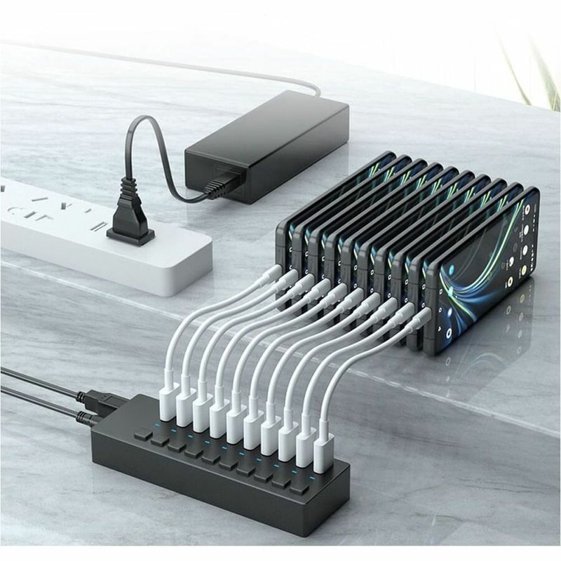 10 IN 1 USB A 3.0 5GBPS USB HUB CABLE AND DC POWER SUPPLY INCLUDED - Thumbnail 5