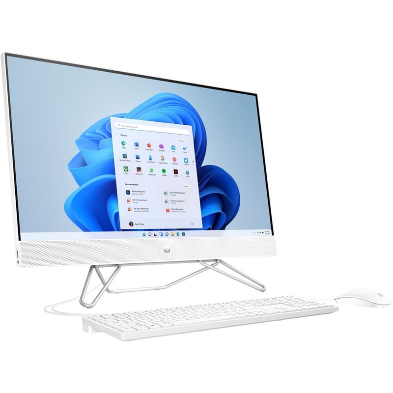 HP 27-cb0030 All-in-One Computer - AMD Ryzen 3 5300U - 8 GB - 256 GB SSD - 27" Full HD - Desktop - Thumbnail 4
