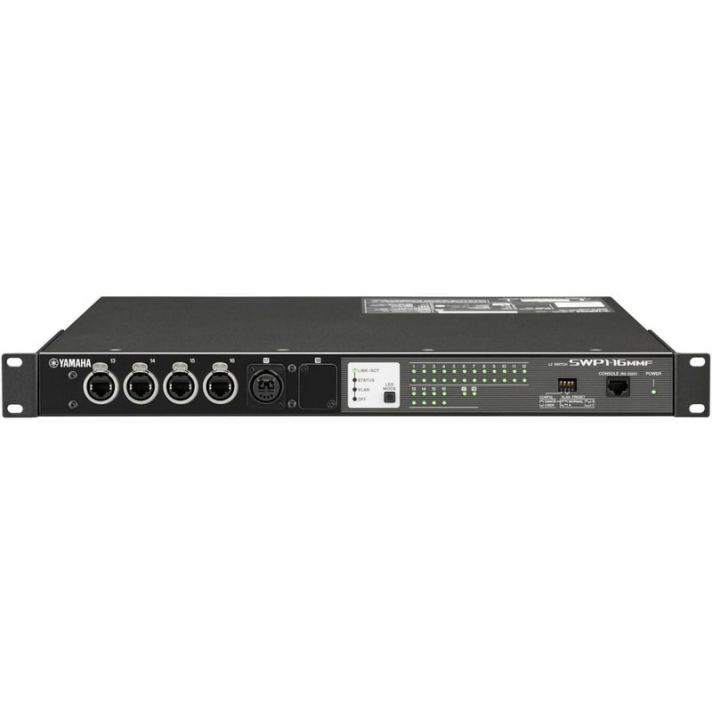 16 PORT NETWORK SWITCH WITH MULTIMODE FIBER PORT - Thumbnail 1