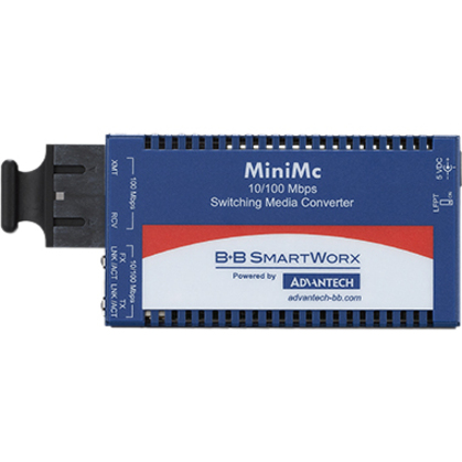 Advantech 10/100Mbps Miniature Media Converter with LFPT - Thumbnail 5