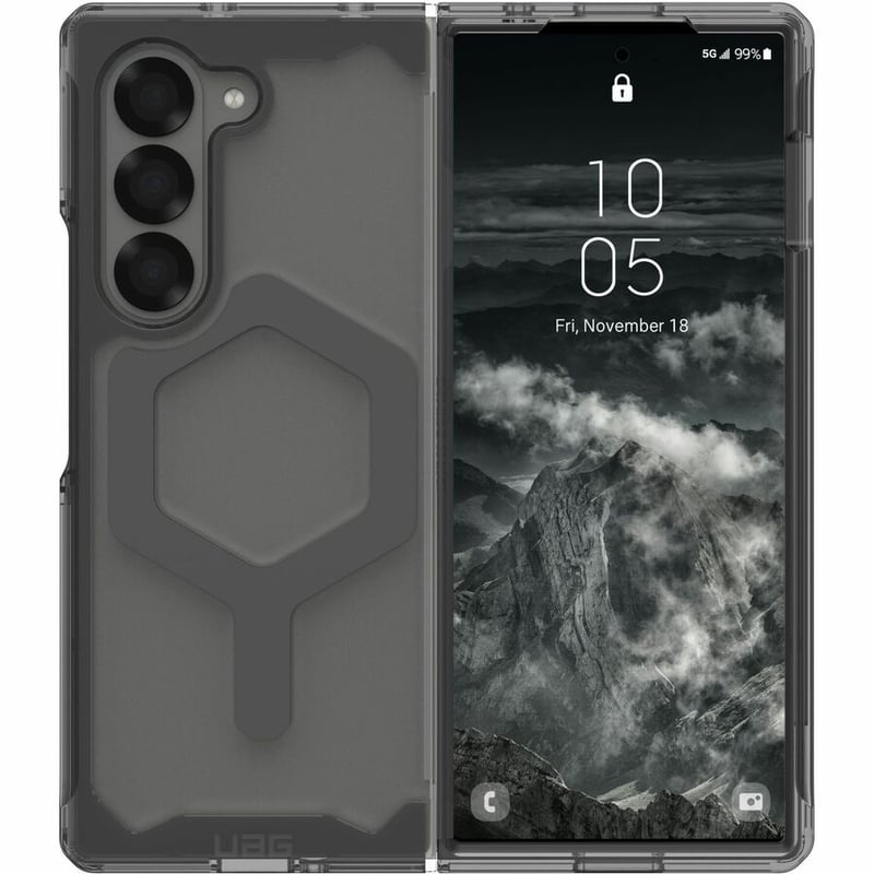 Urban Armor Gear Plyo Pro Galaxy Z Fold6 (2024) Case - Ash/Space Grey - Thumbnail 3