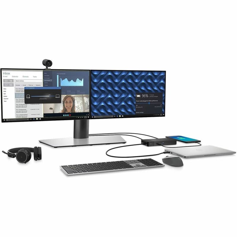 DELL WD22TB4 180W THUNDERBOLT DOCKING STATION - Thumbnail 4