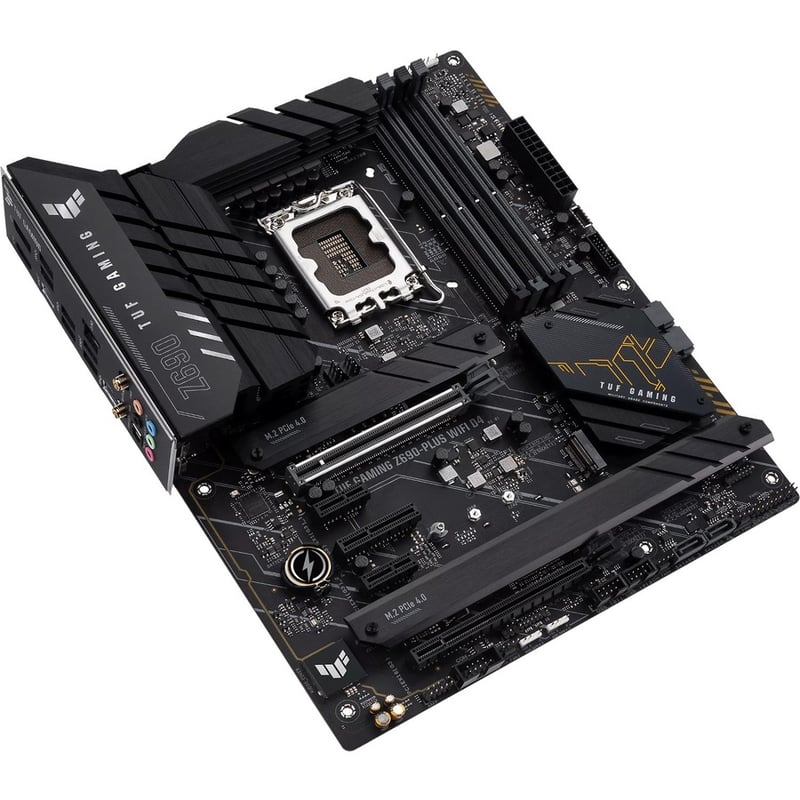 TUF GAMING Z690-PLUS WIFI D4 Desktop Motherboard - Intel Z690 Chipset - Socket LGA-1700 - Intel Optane Memory Ready - ATX