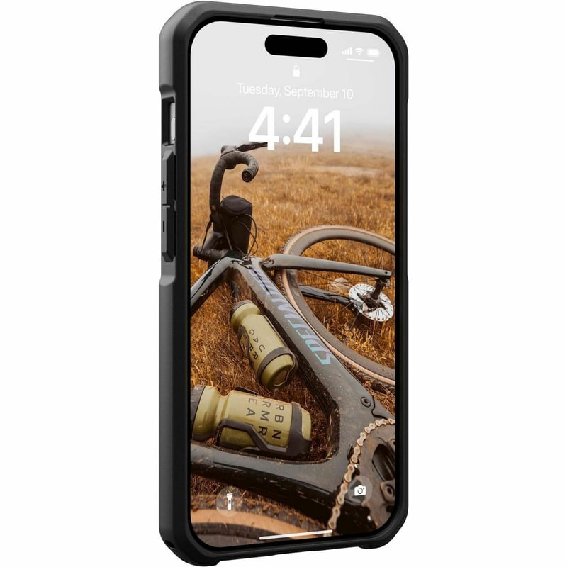 Urban Armor Gear Metropolis LT iPhone 15 Pro Case - Kevlar Olive - Thumbnail 1