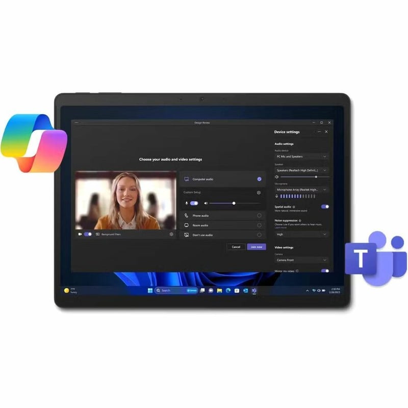 SURFACE PRO 10 I7/16/256 CM TAA BLACK - Thumbnail 3
