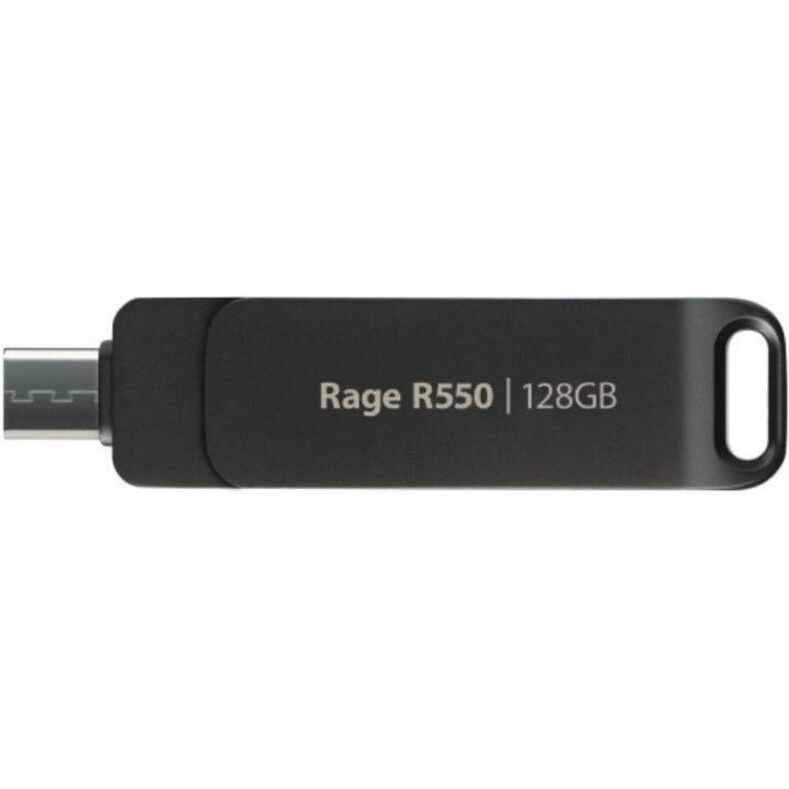 PATRIOT RAGE R550 128GB USB 3.2 GEN 1 SWING TYPE-A+C DARK SHADOW - Thumbnail 5