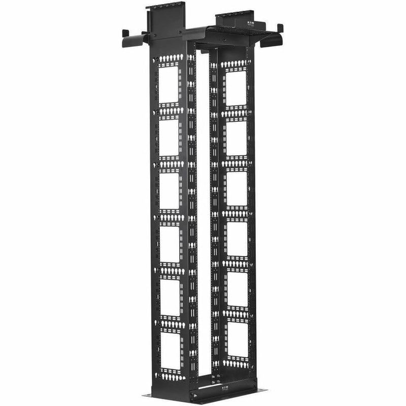 Tripp Lite by Eaton SmartRack 45U Heavy-Duty 2-Post Open Frame Rack, 12-Inch Deep - Thumbnail 1