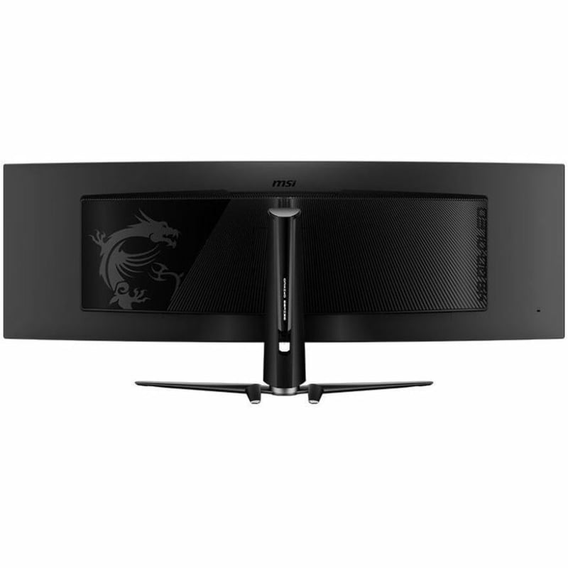 MSI MPG 491CQP QD-OLED 49" Class Dual Quad HD (DQHD) Curved Screen Gaming OLED Monitor - 32:9 - Metallic Black - Thumbnail 3