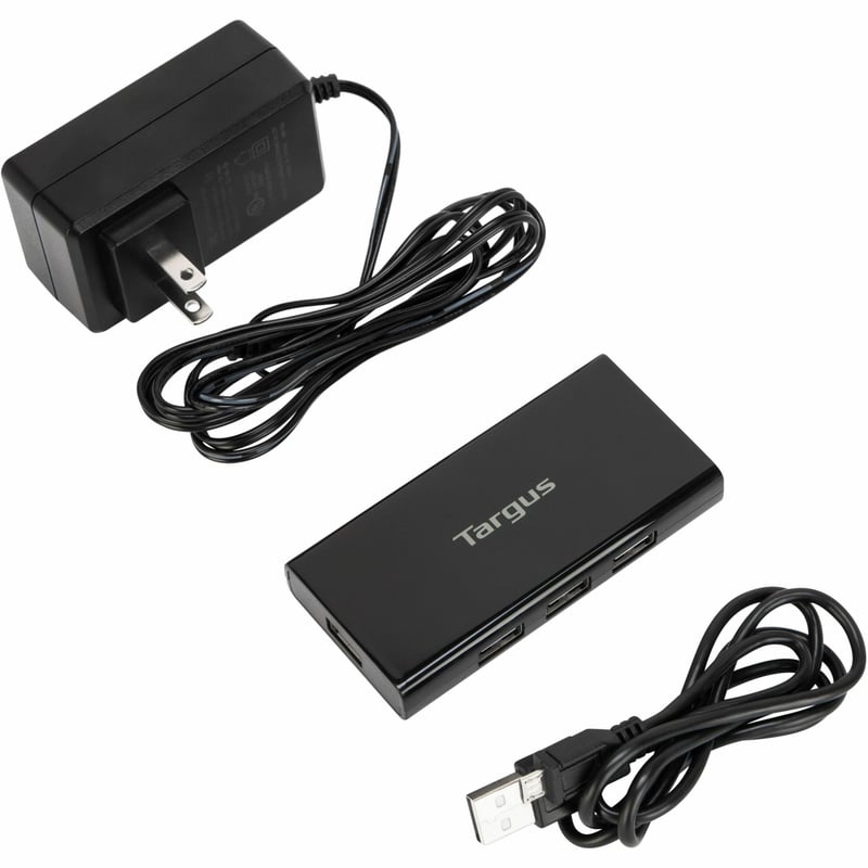 Targus USB 2.0 7-Port Powered Hub - Thumbnail 1