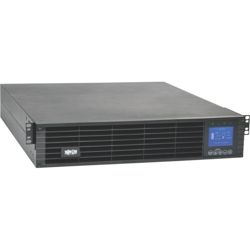Tripp Lite by Eaton UPS 208/240V 3000VA 2.7kW Double-Conversion UPS - 8 Outlets Extended Run Card Slot LCD USB DB9 2U - Thumbnail 1