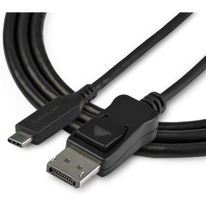 StarTech.com 3.3ft/1m USB C to DisplayPort 1.4 Cable Adapter - 8K/5K/4K USB Type C to DP 1.4 Monitor Video Converter Cable - HDR/HBR3/DSC - Thumbnail 4