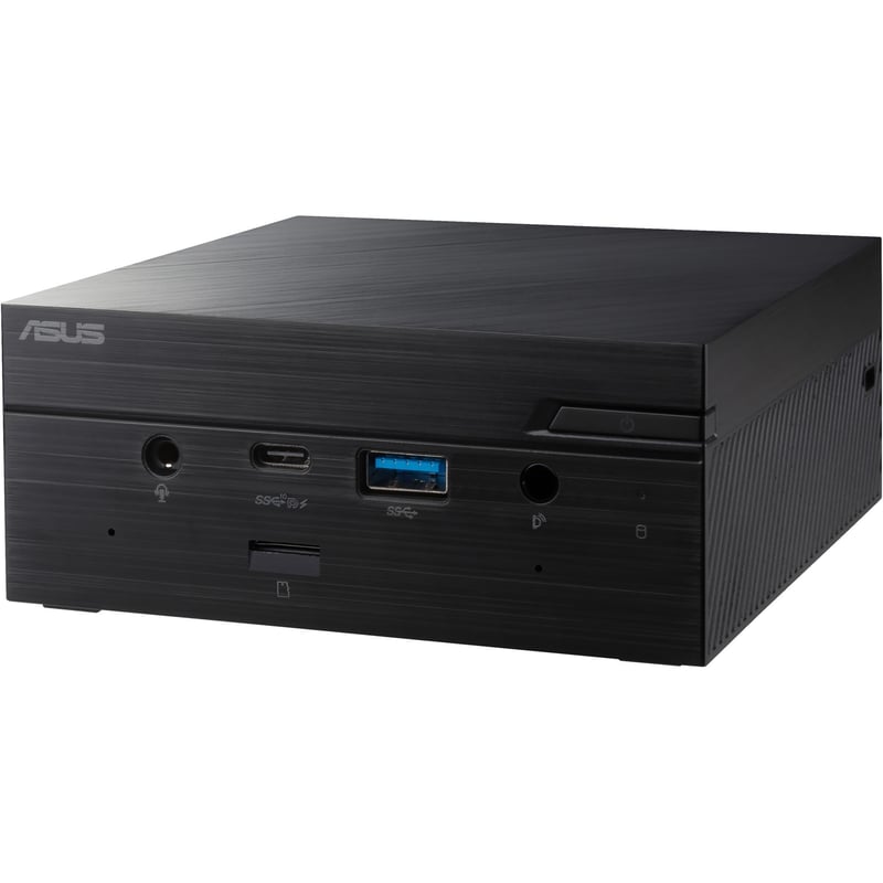 Asus PN50 PN50-BR035ZD Desktop Computer - AMD Ryzen 5 4500U - 8 GB - 512 GB SSD - Mini PC - Black - Thumbnail 1