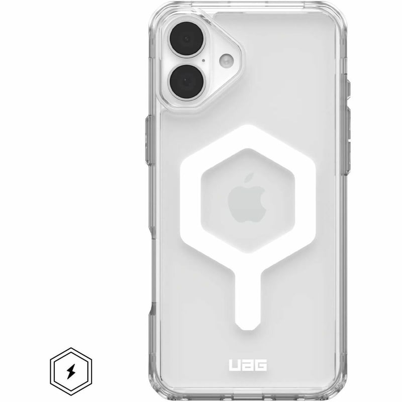 UAG CASE IPH16 PLUS PLYO MGSF- CLEAR/WHT - Thumbnail 1
