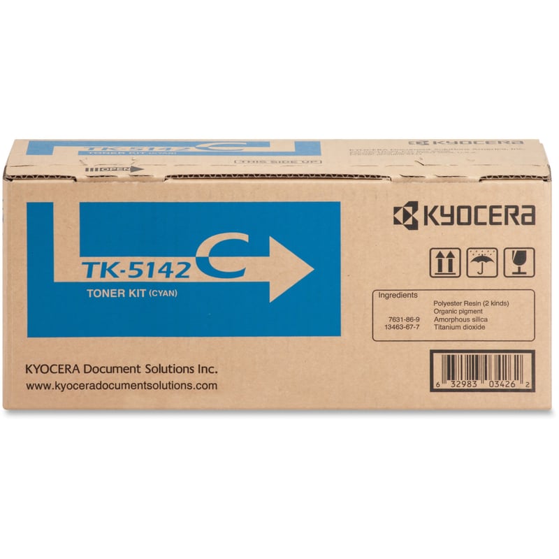 KYOCERA TK-5142C CYAN TONER - Thumbnail 1