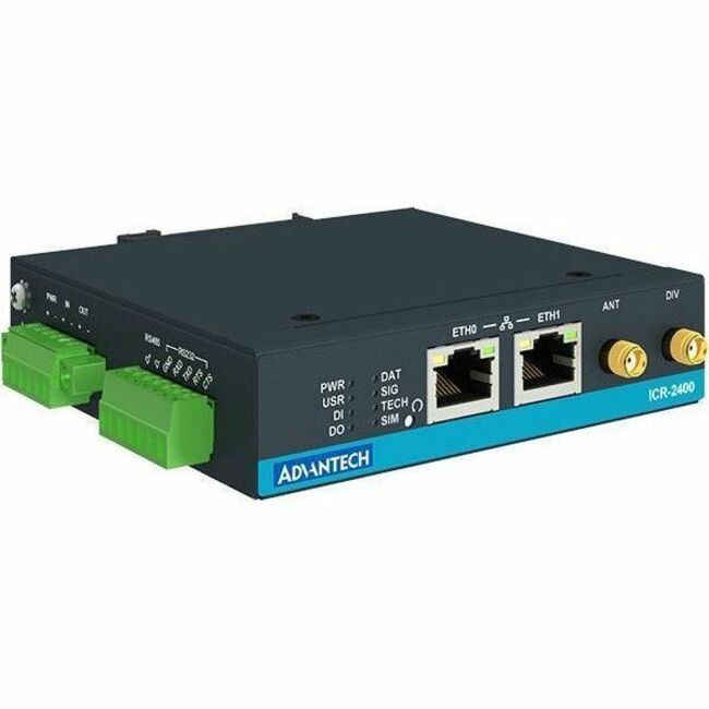 Advantech ICR-2431 2 SIM Cellular, Ethernet Modem/Wireless Router - Thumbnail 1