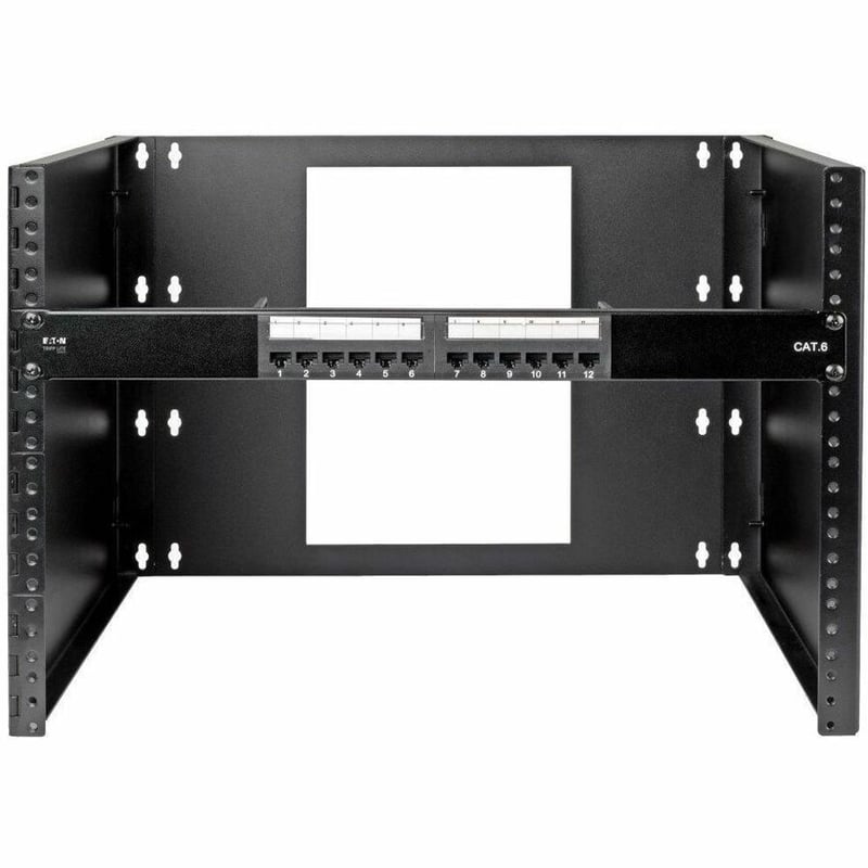 Tripp Lite by Eaton 8U Wall-Mount Bracket for Small Switches and Patch Panels Hinged - Thumbnail 4