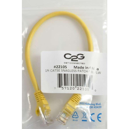 ETHERNET CABLE - UNSHIELDED TWISTED PAIR (UTP) - MALE LEFT GENDER - MALE RIGHT G - Thumbnail 5