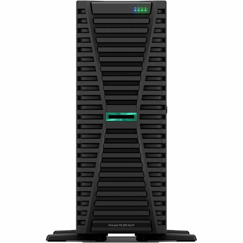 HPE ProLiant ML350 G11 4U Tower Server - 1 x Intel Xeon Silver 4410Y 2 GHz - 32 GB RAM - Serial Attached SCSI (SAS), Serial ATA Controller - Thumbnail 4