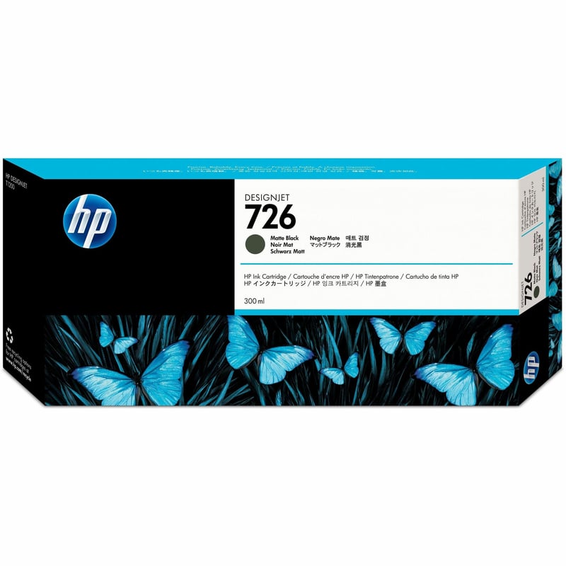 HP 726 (CH575A) Original Ink Cartridge - Single Pack - Thumbnail 1