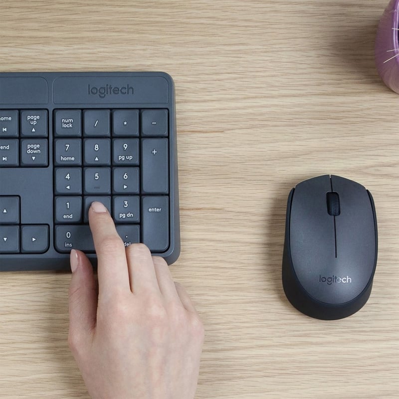 Logitech MK235 Keyboard & Mouse (Keyboard English Layout only) - Thumbnail 2