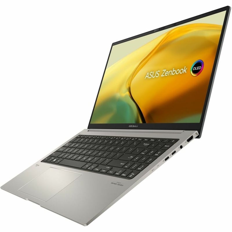Asus Zenbook 15 OLED UM3504 UM3504DA-DS76 15.6" Notebook - 2.8K - 120 Hz - AMD Ryzen 7 7735U - 32 GB - 1 TB SSD - Basalt Gray - Thumbnail 4