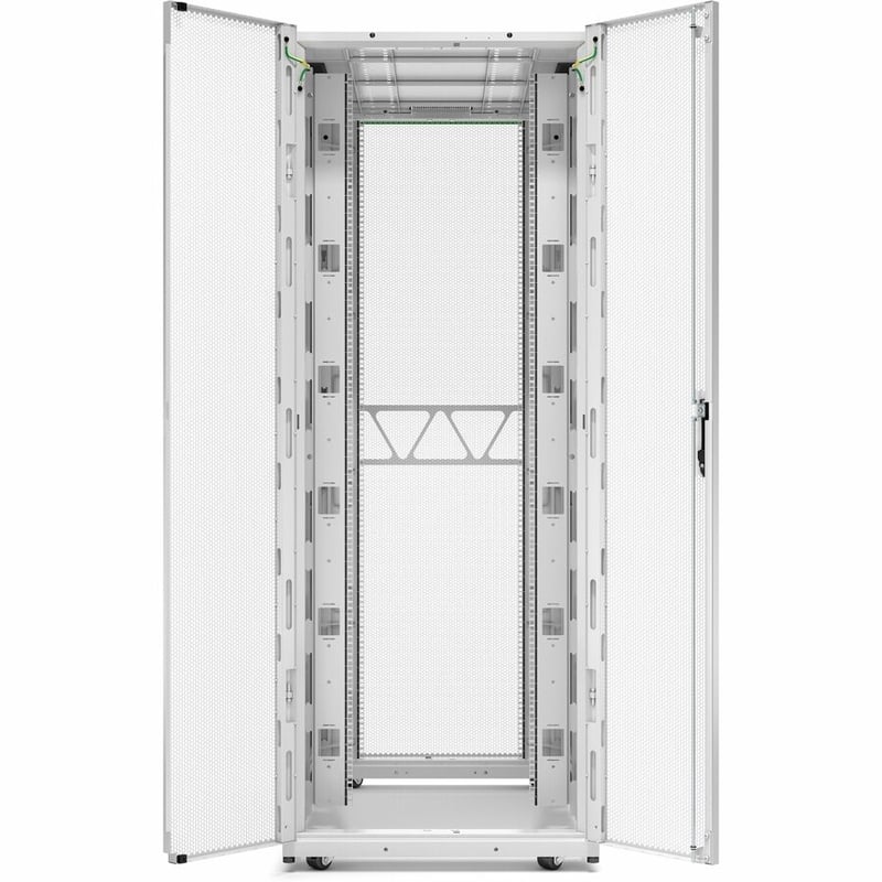 APC NETSHELTER SX GEN 2, 42U SERVER RACK ENCLOSURE 750MM X 1200MM W SIDES WHITE - Thumbnail 5