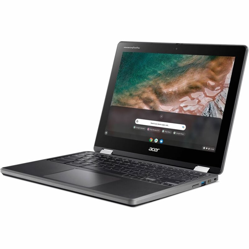 Acer Chromebook Spin 512 R853TA R853TA-C7KT 12" Touchscreen Convertible 2 in 1 Chromebook - HD+ - 1366 x 912 - Intel Celeron N5100 Quad-core (4 Core) 1.10 GHz - 4 GB Total RAM - 32 GB Flash Memory - Thumbnail 2