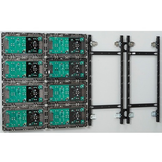 Chief 1x4 LED Wall Mount - For LG LAS Fine-pitch and Leyard TVF Series - Black - Thumbnail 5