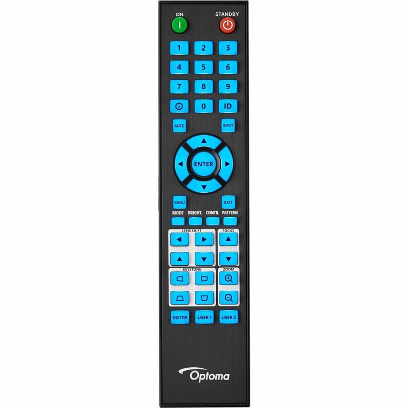 Optoma ZU725TST 3D Short Throw DLP Projector - 16:10 - Black - Thumbnail 3