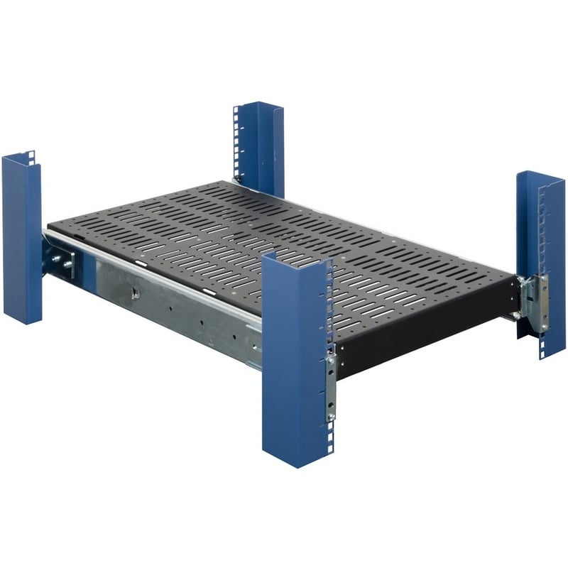 2U EXTREME HEAVY DUTY SLIDING SHELF 28IN DEPTH (500 LBS) - Thumbnail 2