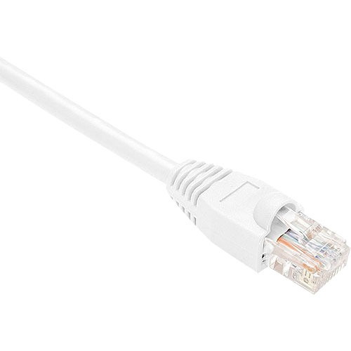 UNC CAT6 PATCH CABLE, 07 FT WHITE WITH BOOTED. HIGH-PERFORMANCE CAT6 ETHERNET CA